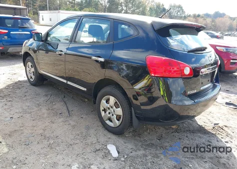 2011 Nissan Rogue S из США, поврежденный, VIN JN8AS5MV9BW311657